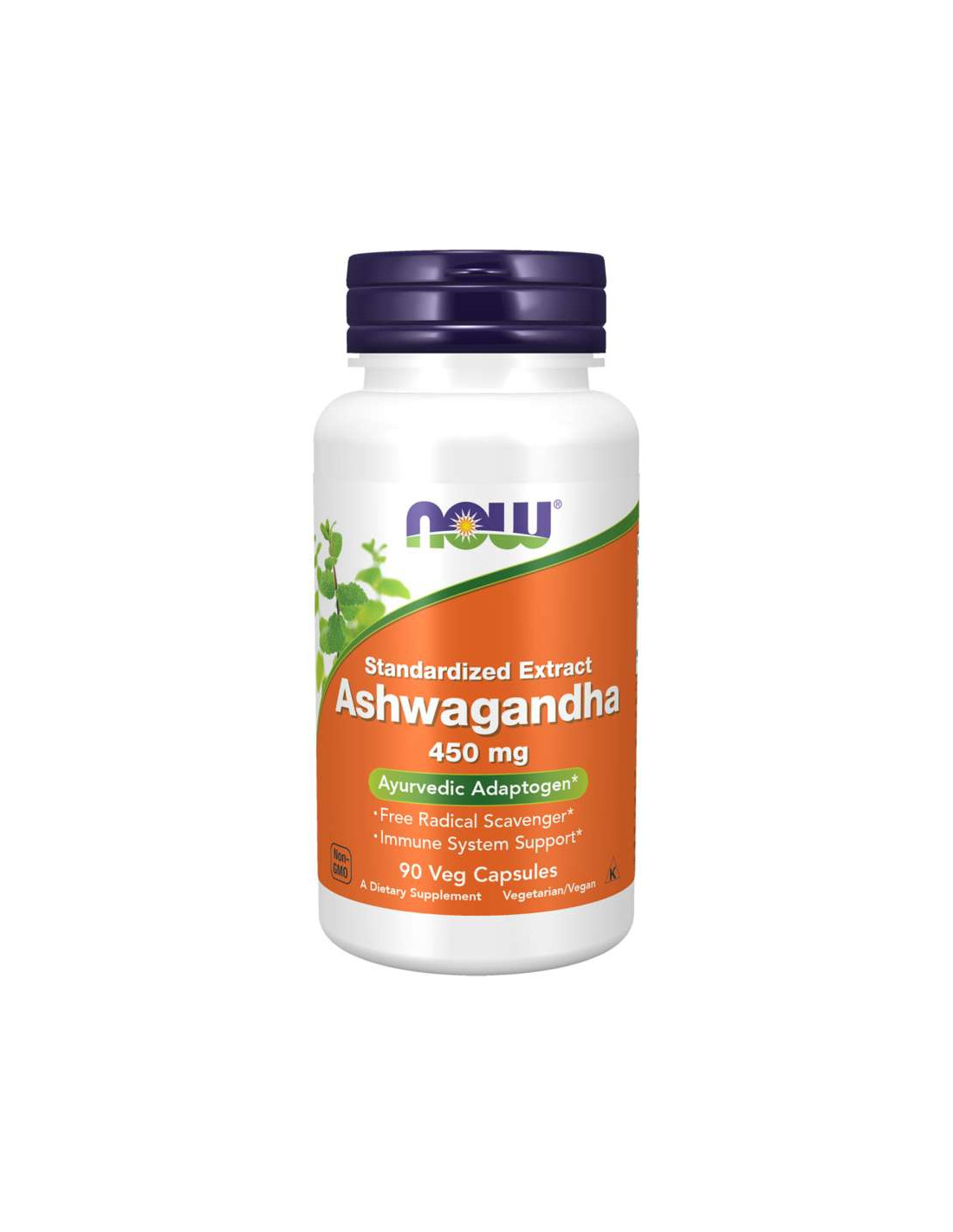 Now Ashwagandha 450mg 90 Kapszula