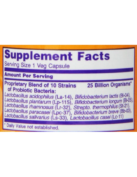 NOW Probiotic-10 25 Billion