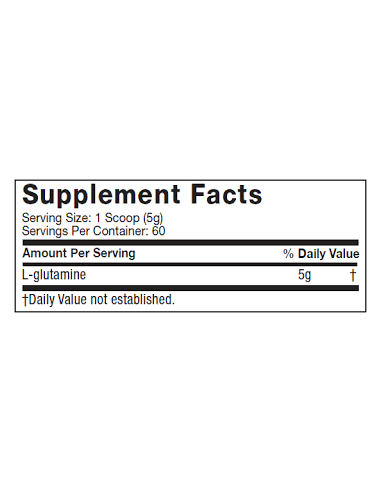 MuscleTech Platinum 100% Glutamine 302 g 