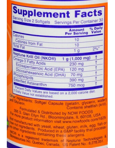 NOW Krill Oil 500 mg 2
