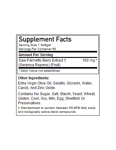 NOW Saw Palmetto Extract 90 softgel 