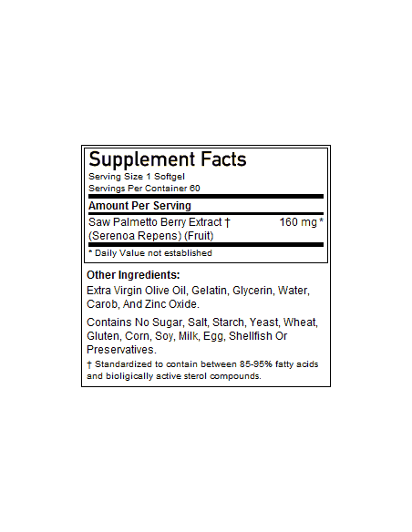 NOW Saw Palmetto Extract 90 softgel 