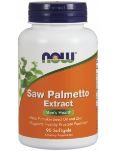 NOW Saw Palmetto Extract 90 softgel