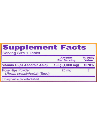 NOW C-1000 Sustained Release With Rose Hips