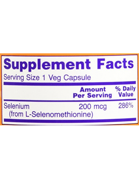 NOW Selenium 200 mcg 90 kapszula NOW Selenium 200 mcg 90 kapszula