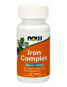 NOW Iron Complex 100 tabl. 2017/7