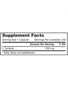 NOW L-Tyrosine 500 mg 2