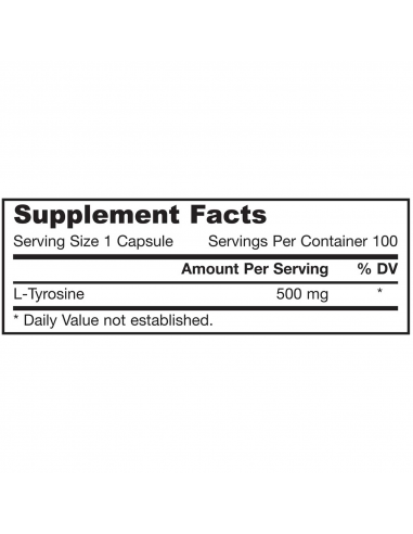 NOW L-Tyrosine 500 mg 120 kapszula