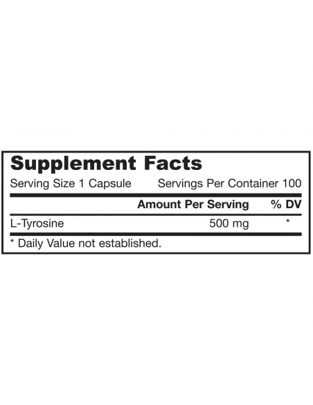NOW L-Tyrosine 500 mg 120 kapszula