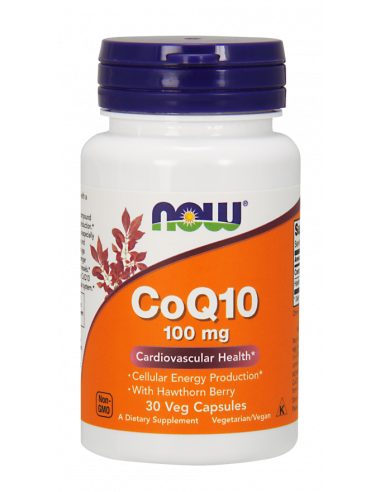 NOW CoQ10 100 mg 30 vcaps.