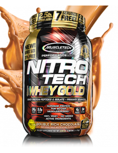 MuscleTech NitroTech 100% Whey Gold 1130 g
