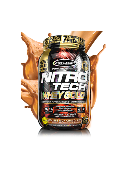 MuscleTech NitroTech 100% Whey Gold 1130 g 
