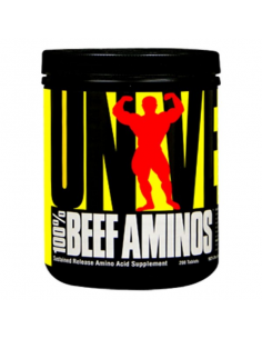 Universal Nutrition 100% Beef Aminos 200 Tablets