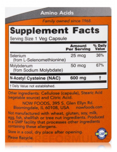 NOW NAC 600 mg 2