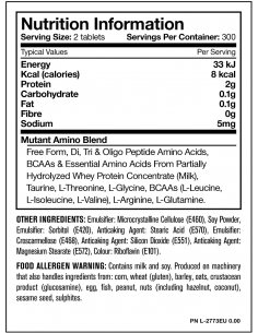 Mutant Amino 300 tabletta 2