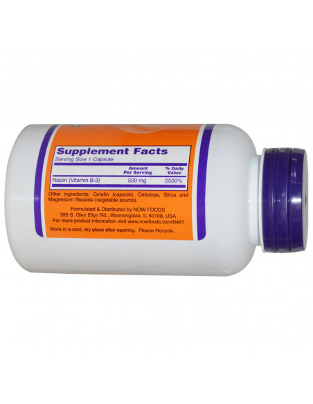NOW Niacin 500 mg 100 tabletta