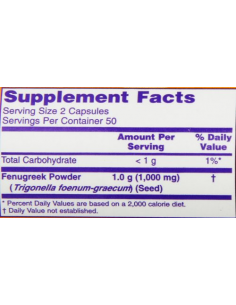 NOW Fenugreek 500 mg 100... 2