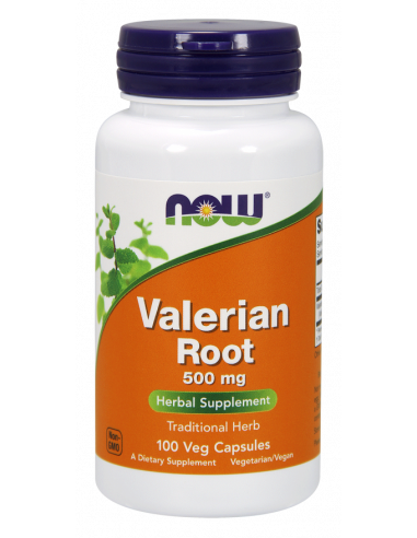 NOW Valerian Root 500 mg 100 kapszula