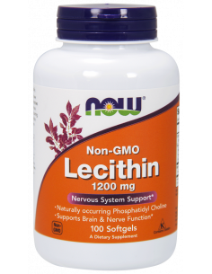 NOW Lecithin 100 gélkapszula