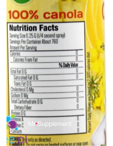 Best Joy Cooking Spray 100% Canola 201g 