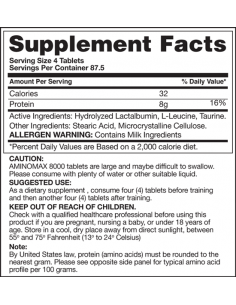 Gaspari Nutrition AminoMax 8000 325 tabletta 2