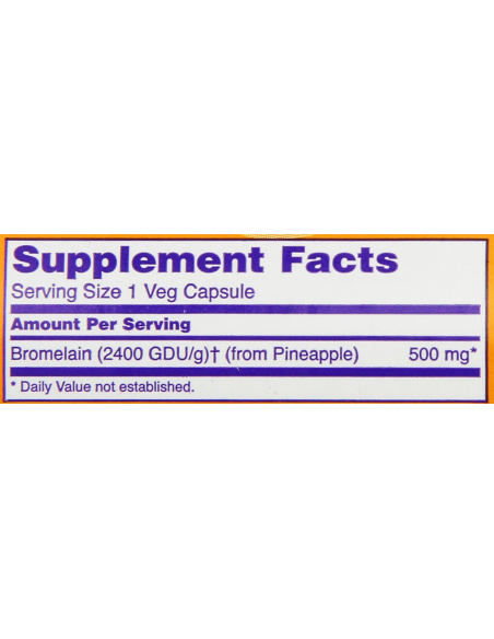 NOW Bromelain 500 mg 