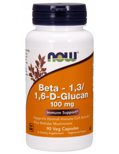 NOW Beta -1,3/1,6 - D - Glucan 100 mg 90 kapszula