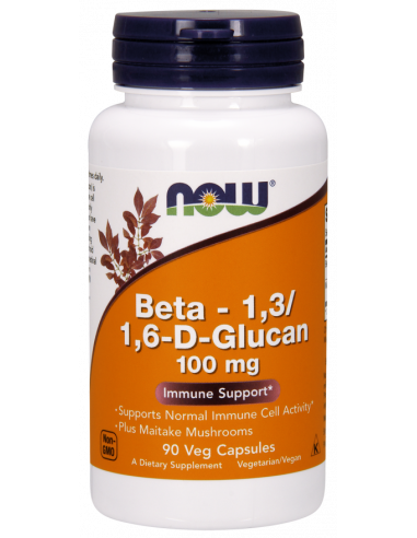 NOW Beta -1,3/1,6 - D - Glucan 100 mg 90 kapszula