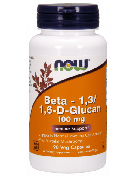 NOW Beta -1,3/1,6 - D - Glucan 100 mg 90 kapszula