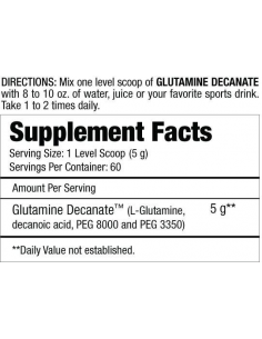 MuscleMeds Glutamine Decanate  2