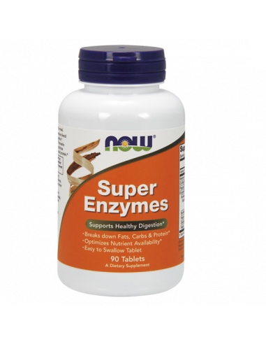 NOW Super Enzymes 90 tabletta