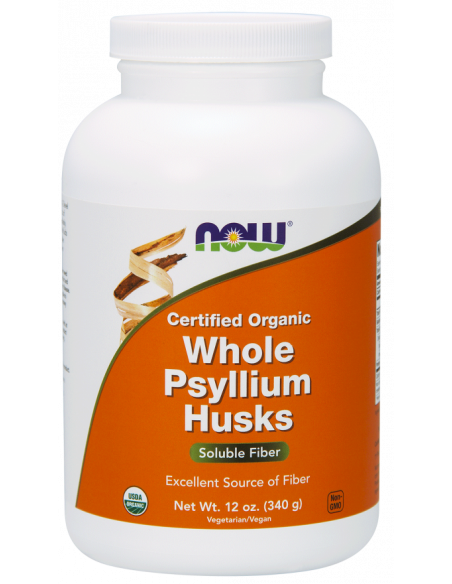 NOW Whole Psyllium Husks 340 g