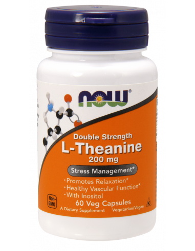 NOW Double Strench L-Theanine 200mg 