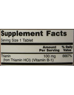 NOW B-1 100 mg 2