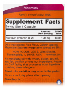 NOW B-2 100 mg  2