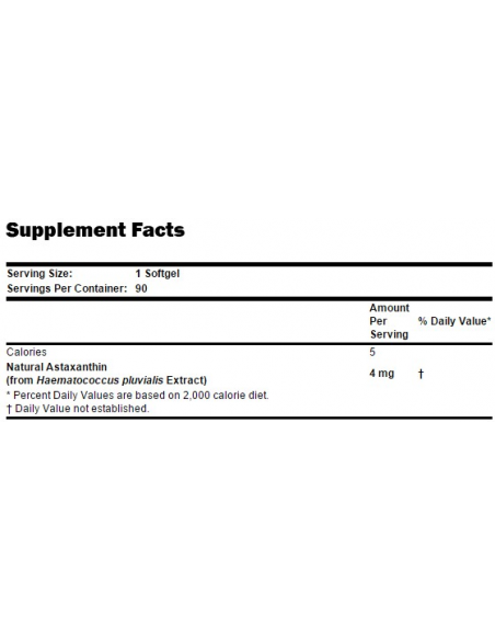 NOW Astaxanthin 4 mg