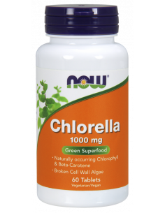 NOW Chlorella 1000 mg 60 tabletta