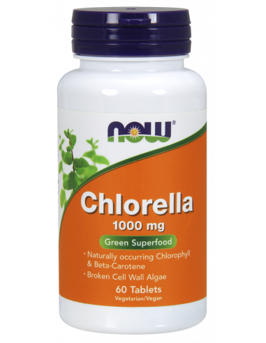 NOW Chlorella 1000 mg 60 tabletta