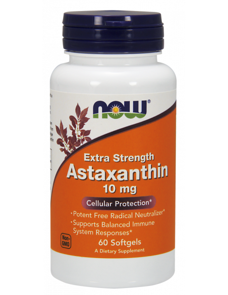 NOW Astaxanthin 10 mg 60 gélkapszula