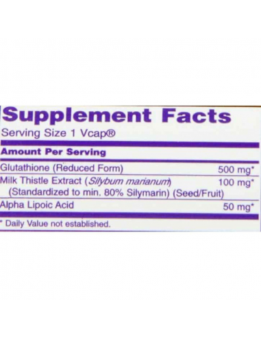 Now Glutathione 500mg