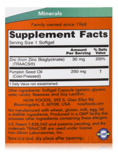 NOW Zinc Glycinate 2