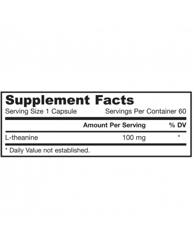 NOW L-Theanine 100mg 90 kapszula