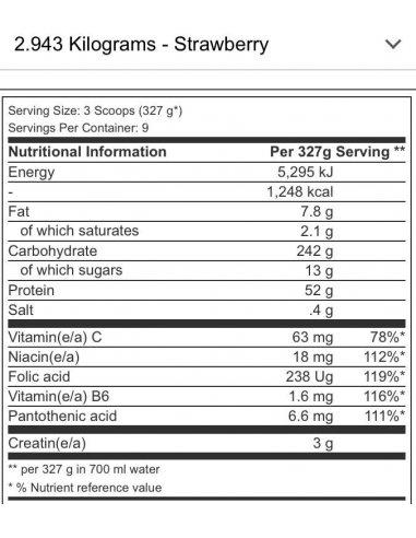 Dymatize Super Mass Gainer