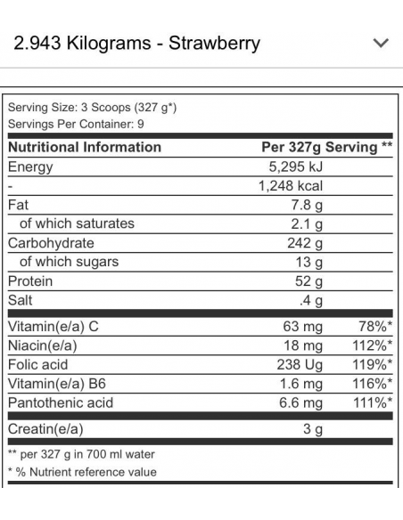 Dymatize Super Mass Gainer