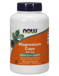 NOW Magnesium Caps 400 mg