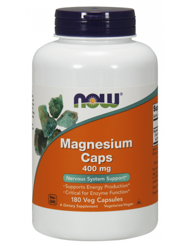 NOW Magnesium Caps 400 mg 