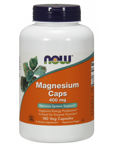 NOW Magnesium Caps 400 mg 