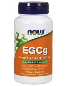 NOW EGCg 400 mg facts