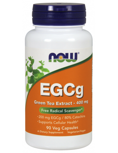 NOW EGCg 400 mg facts