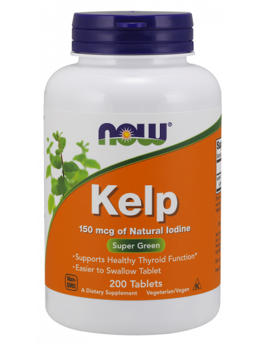 NOW Kelp 150mcg 200 tabletta